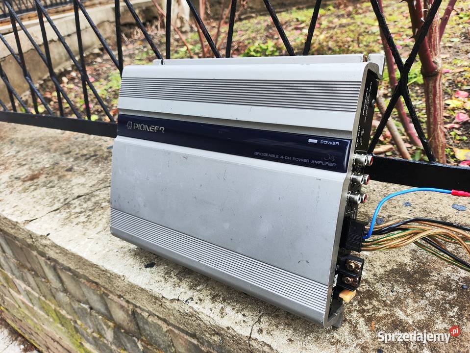 Wzmacniacz samochodowy 4 kanałowy PIONEER GMX404 Niegowonice