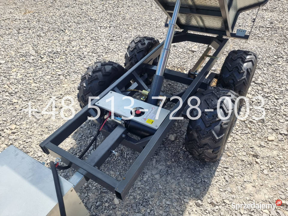 Przyczepa Kellf ATV 1420 z zasilanym nieuszkodzony Gołaczewy