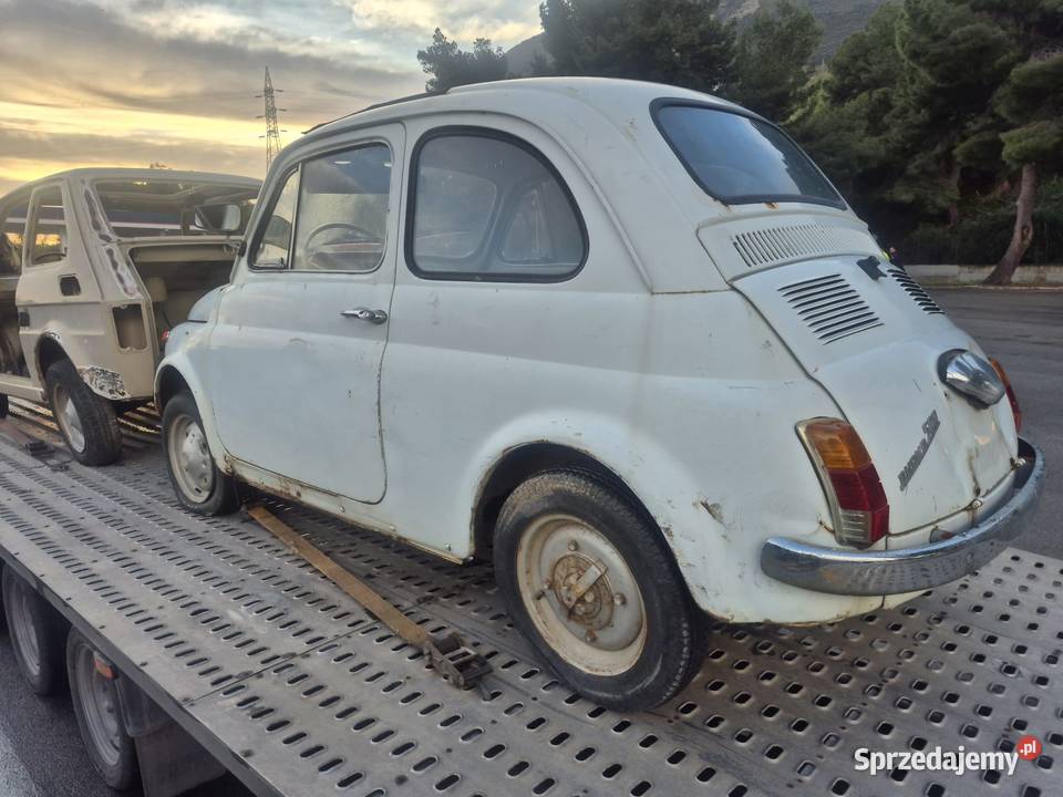 Fiat 500 z małym licznikiem 1967 manualna