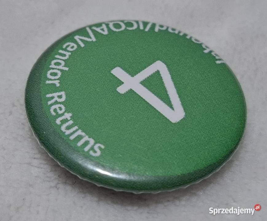 Przypinka 4 Amazon InboundICQAVendor Returns 32 Czeladź