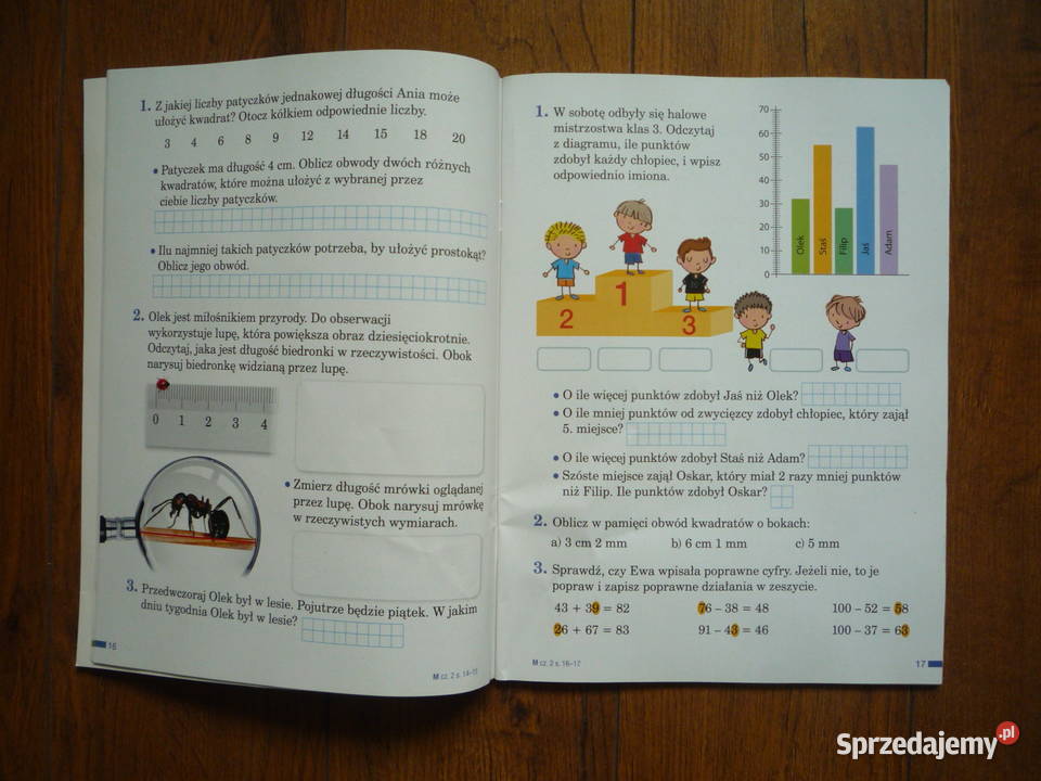 Elementarz odkrywców 3 Ćwiczenia matematyka Szczecin sprzedam