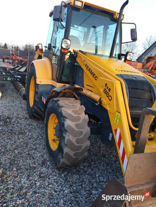 Koparko ładowarka fermect 860 Nowa Karczma
