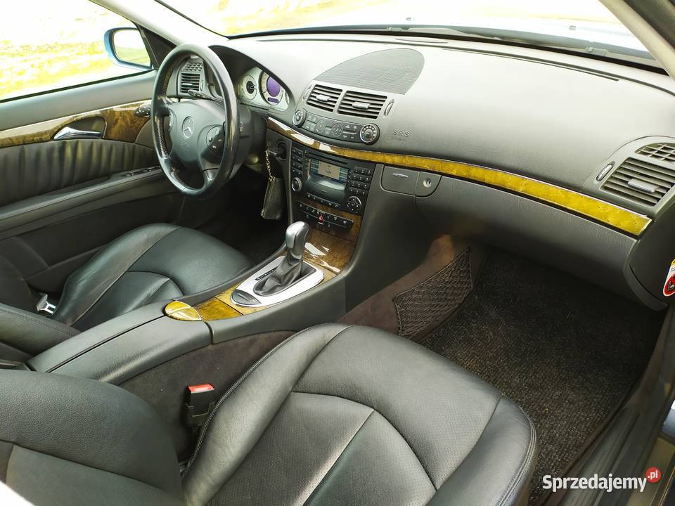 Mercedes Benz W211 18 Kompresor 163 skórzana tapicerka podkarpackie Przeworsk