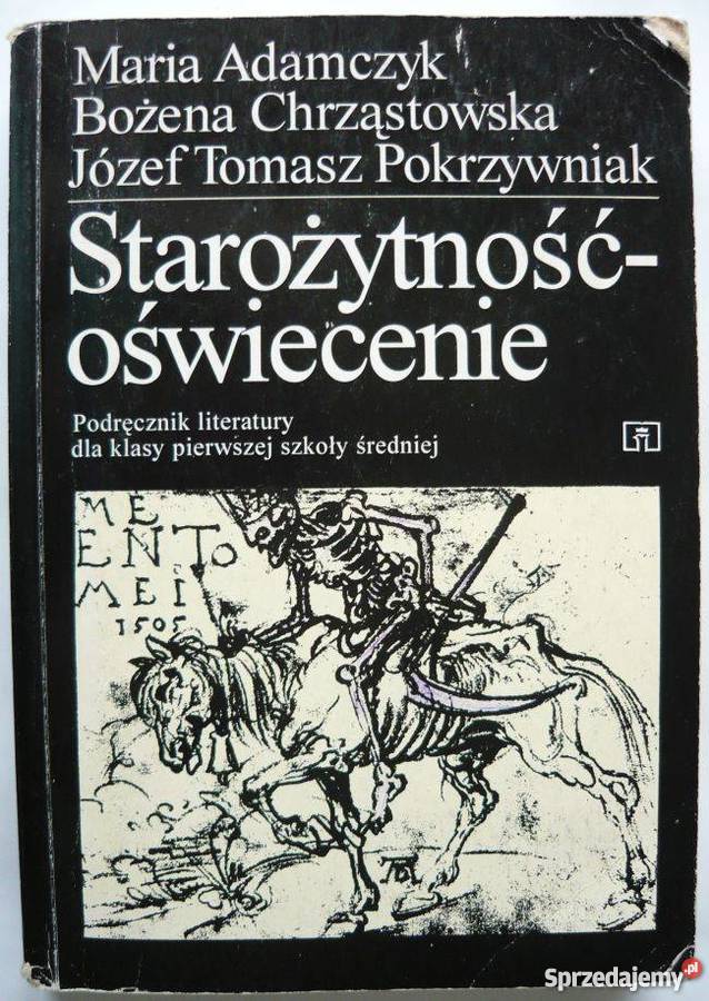 STAROŻYTNOŚĆ OŚWIECENIE ADAMCZYK MARIA mazowieckie Warszawa