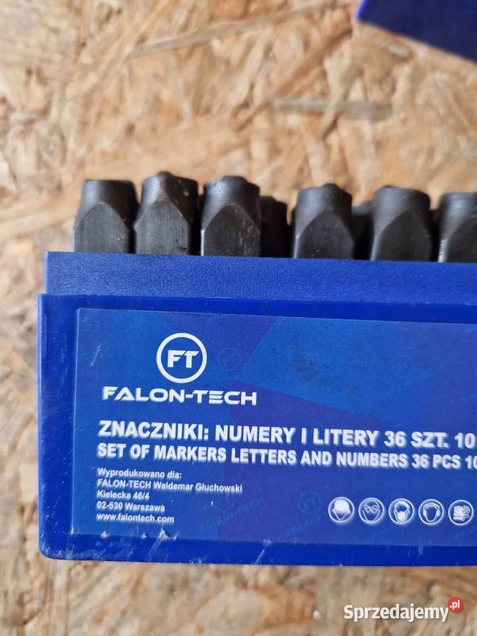 Numeratory 10mm 36 FT3610 FalonTech Noże i ostrza Głogowa