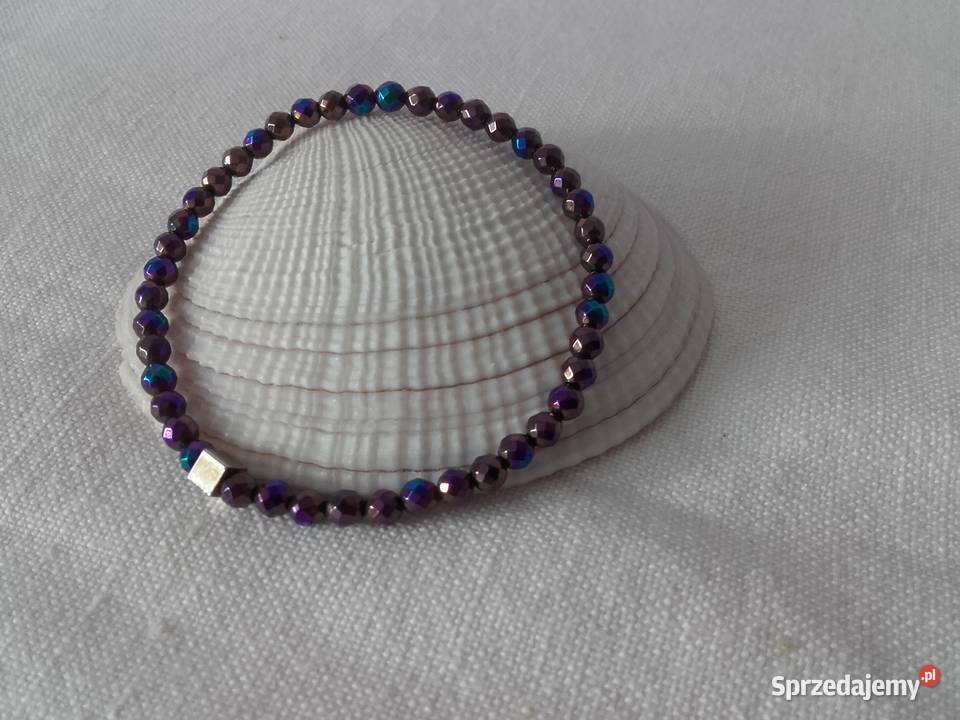 Bransoletka z hematytu Warszawa