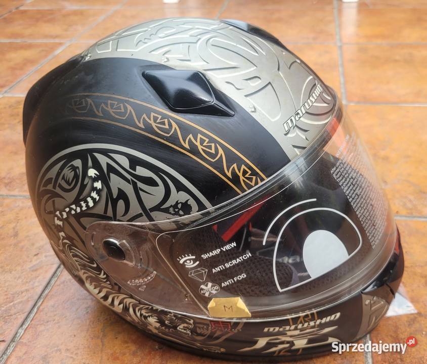 Nowy kask motocyklowy M firmy MARUSHIN wielkopolskie Piła