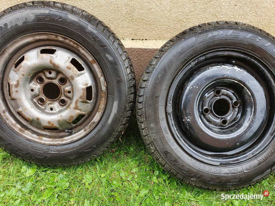 Koła Zimowe 13 16570 Vw 4X100 Opony felgi Rzepiennik Suchy