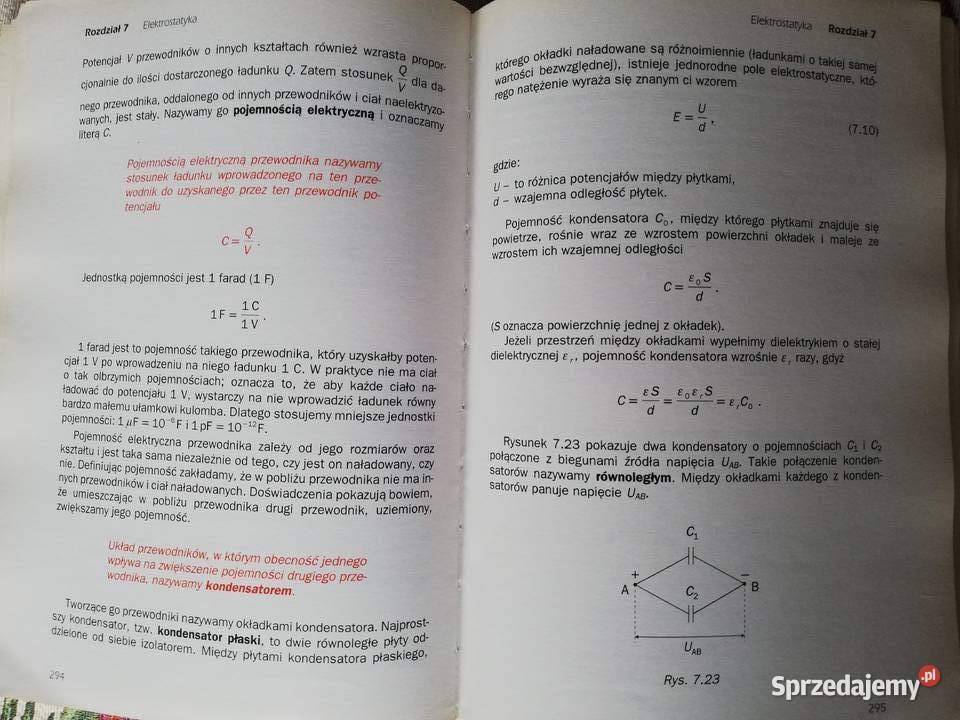 Fizyka szkół ponadgimnazjalnych cz1 Jadwiga sprzedam