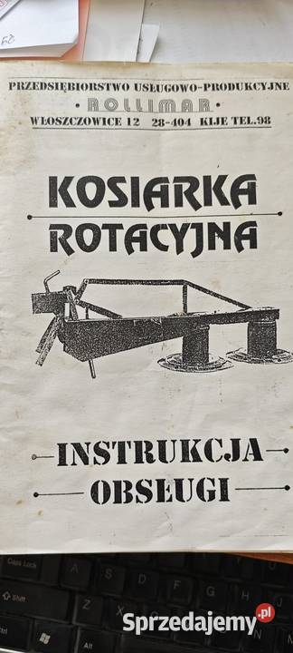 Kosiarka rotacyjna świętokrzyskie Klemencice
