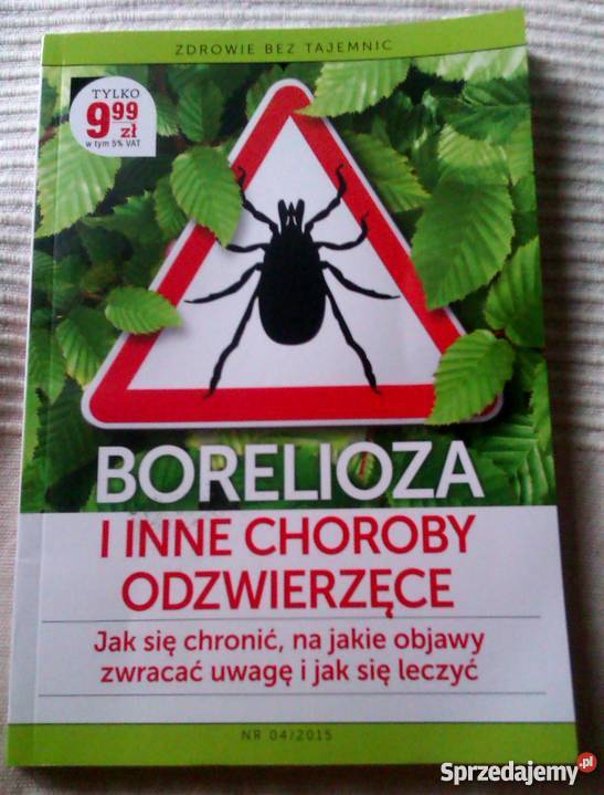 BORELIOZA i inne choroby odzwierzęce Książki naukowe i popularnonaukowe śląskie Sosnowiec sprzedam