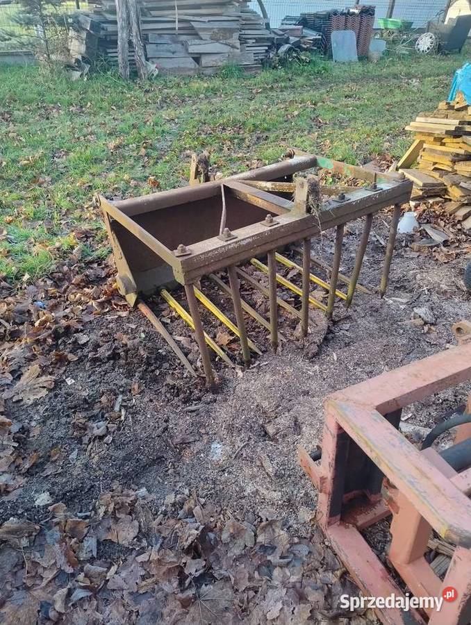 Jumz MTZ z turem chwytak widły szufla pług do warmińsko-mazurskie Gołdap