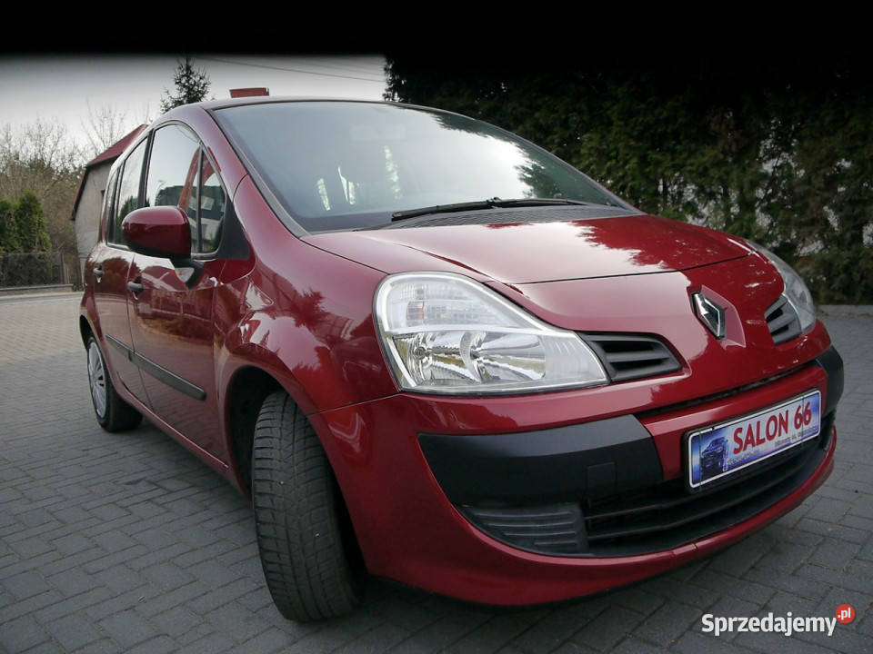 Renault Modus 12 klima Stan b bez rdzy i korozji garażowany śląskie Częstochowa