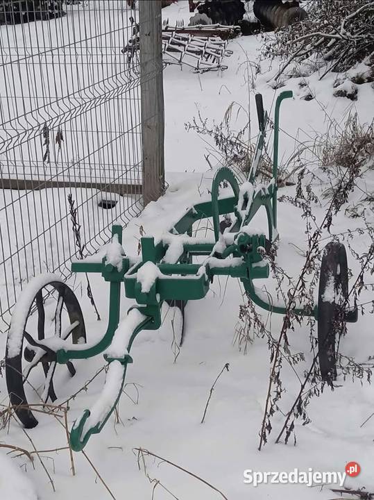 Pług konny dwuskibowy nieuszkodzony lubelskie Tomaszów Lubelski sprzedam