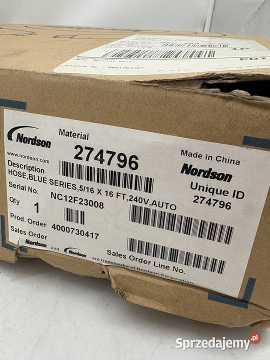 Nordson 274796 Hot Melt Hose Warszawa
