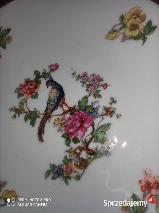 Dzbanek z pawiem Bez sygnatury Antyki, Sztuka, Kolekcje Gdańsk