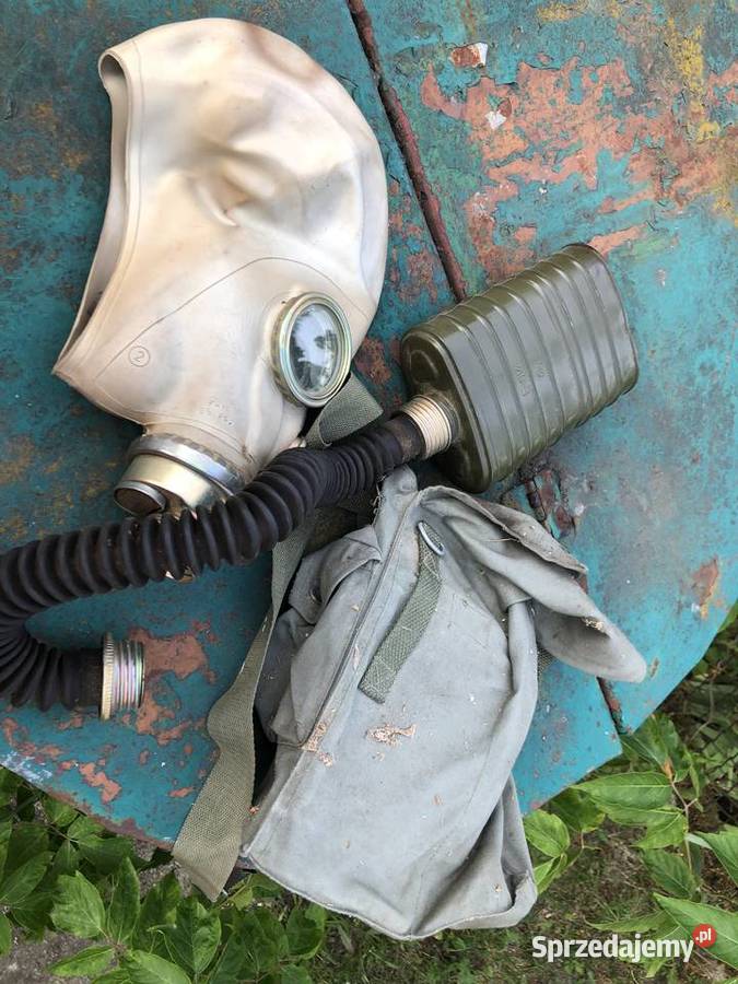 Maska gazowa prl Warszawa sprzedam