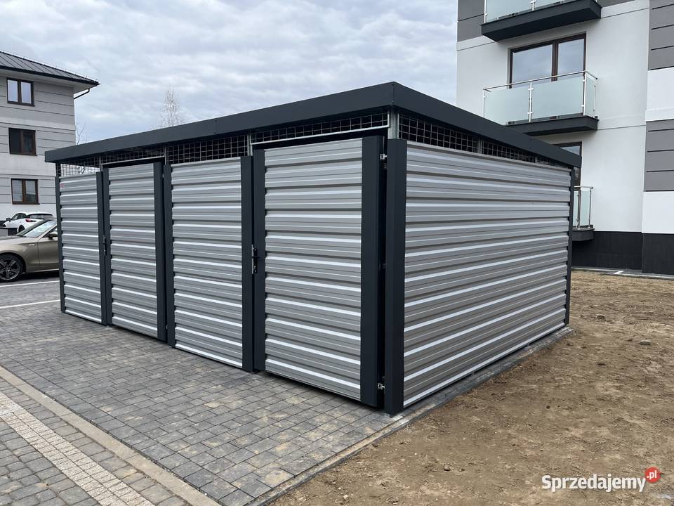 Wiata śmietnikowa na wymiar PRODUCENT Kąty Wrocławskie