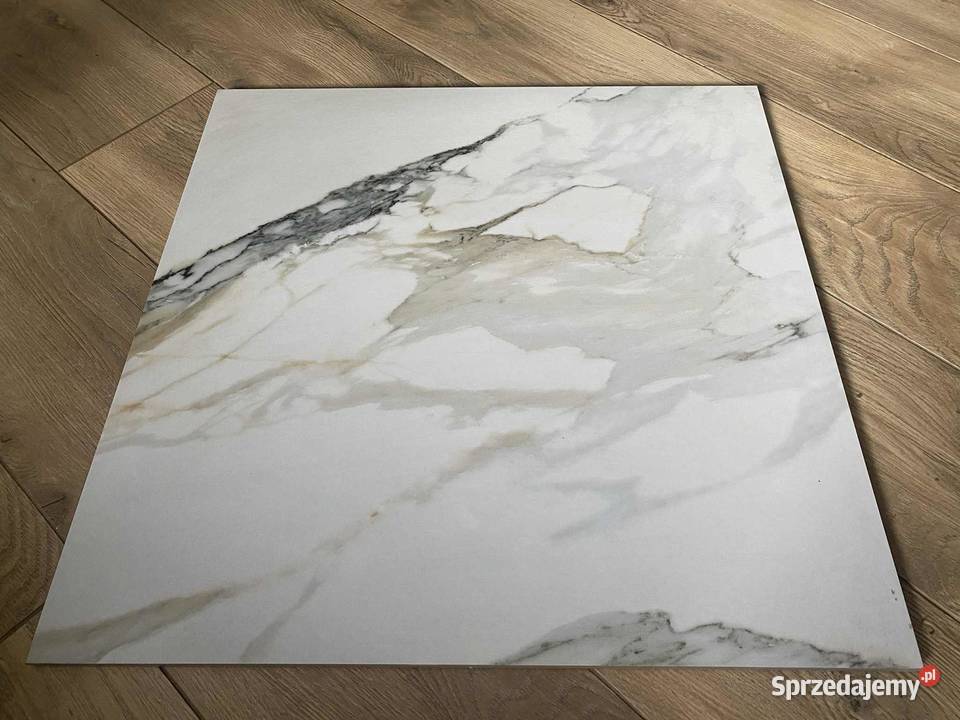 OKAZJA Gres Marmuropodobny CALACATTA GOLD Błonie