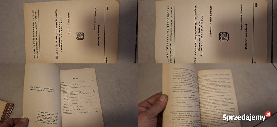 Biały Kruk Spółki z oo Komentarz 1981 Unikat Poznań