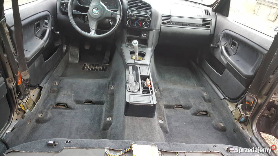 wnętrze bmw e36 touring fotele mpakiet