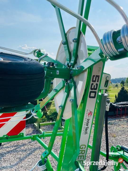 Przetrząsacz karuzelowy do siana przerzucarka Gostyń
