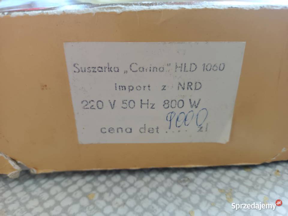 Suszarka Carina suszarka Farel SR14 z czasów PRL sprzedam