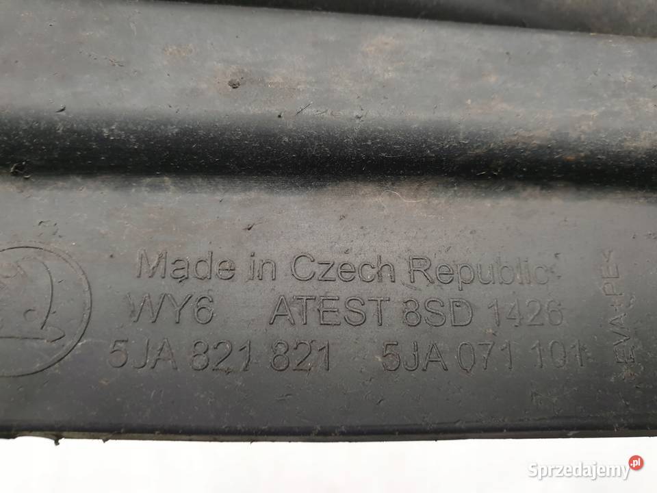 Skoda Rapid CHLAPACZ Prawy tył 5JA821821 Chełm