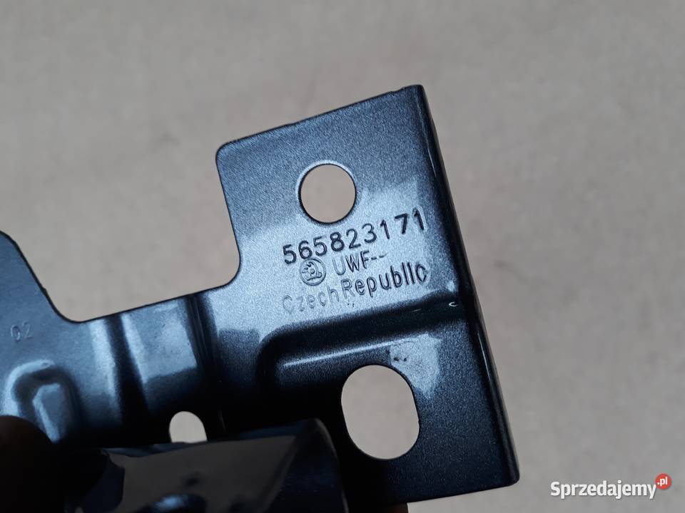 SKODA KODIAQ MOCOWANIE SIŁOWNIKA MASKI 565823401 części blacharskie