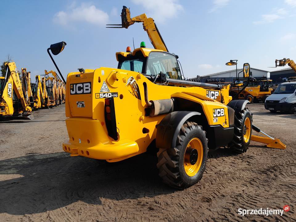 ŁADOWARKA TELESKOPOWA 17METRÓW JCB CAT MANITOU 4886h sprzedam