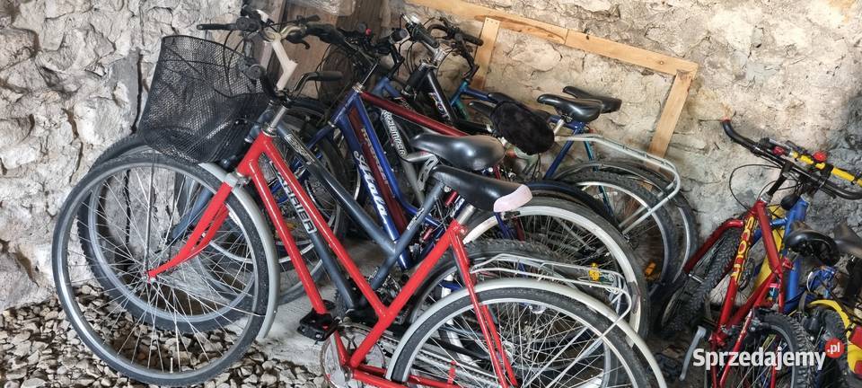 Rowery górskie sprawne kilka sztuk Lubojna sprzedam
