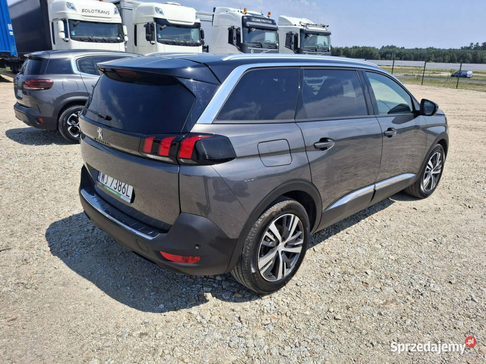 Peugeot 5008 II 2017 szary dolnośląskie Komorniki sprzedam