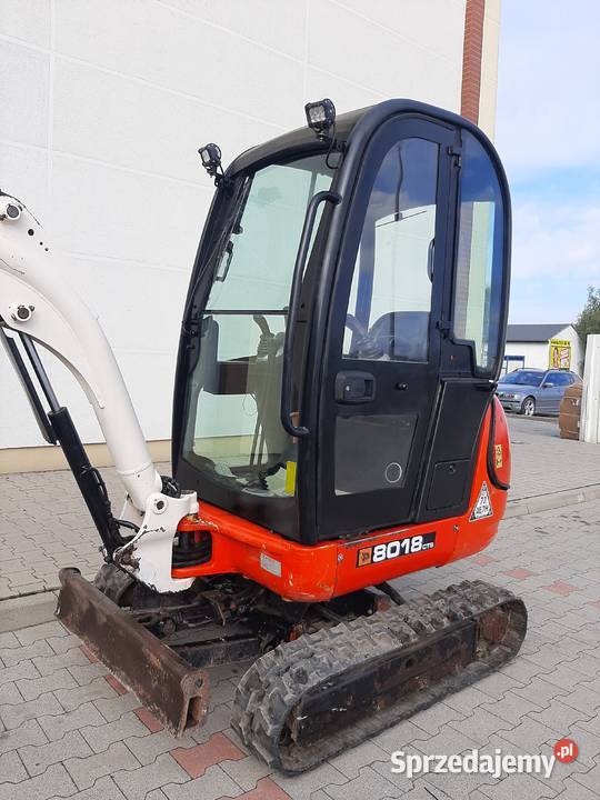 JCB 8018 2800mth 2011r 19 możliwość finansowania wielkopolskie Gniezno