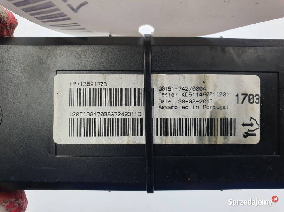 MODUŁ OPEL ASTRA J 13591703 Lipno sprzedam