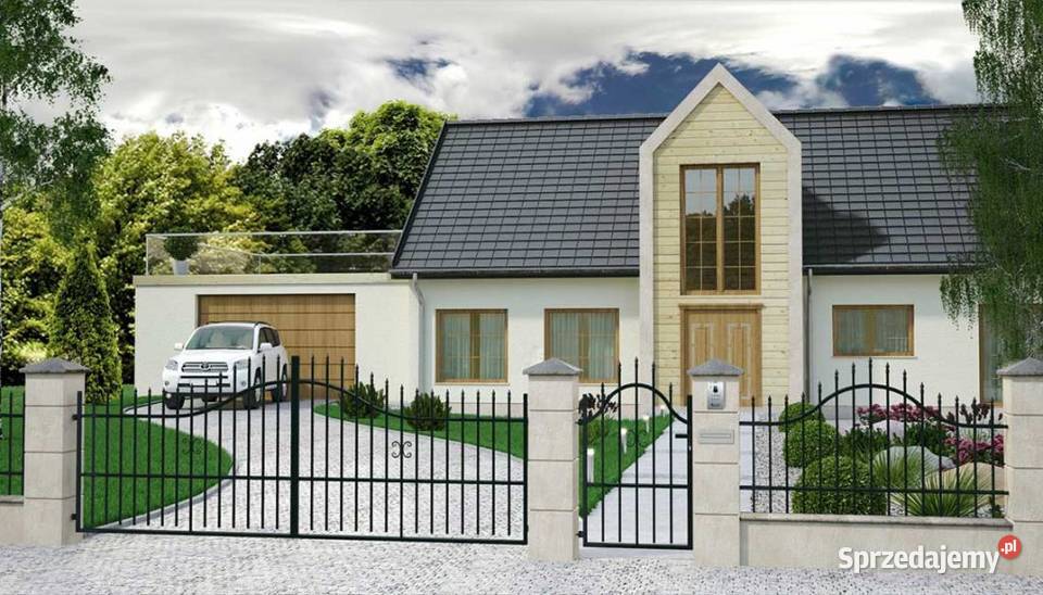 Brama dwuskrzydłowa klasyczna POLBRAM 4m x 15m małopolskie Miechów