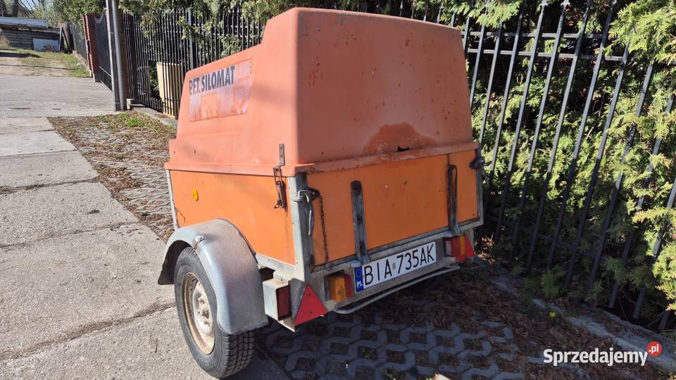 Przyczepka zarejestrowana dmc 650 Hryniewicze