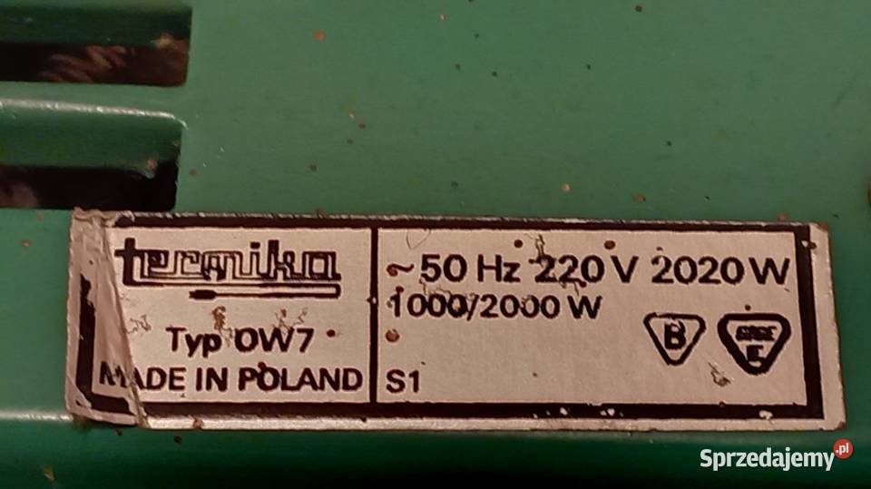 Nagrzewnica elektryczna Termika wielkopolskie Tarnowo Podgórne