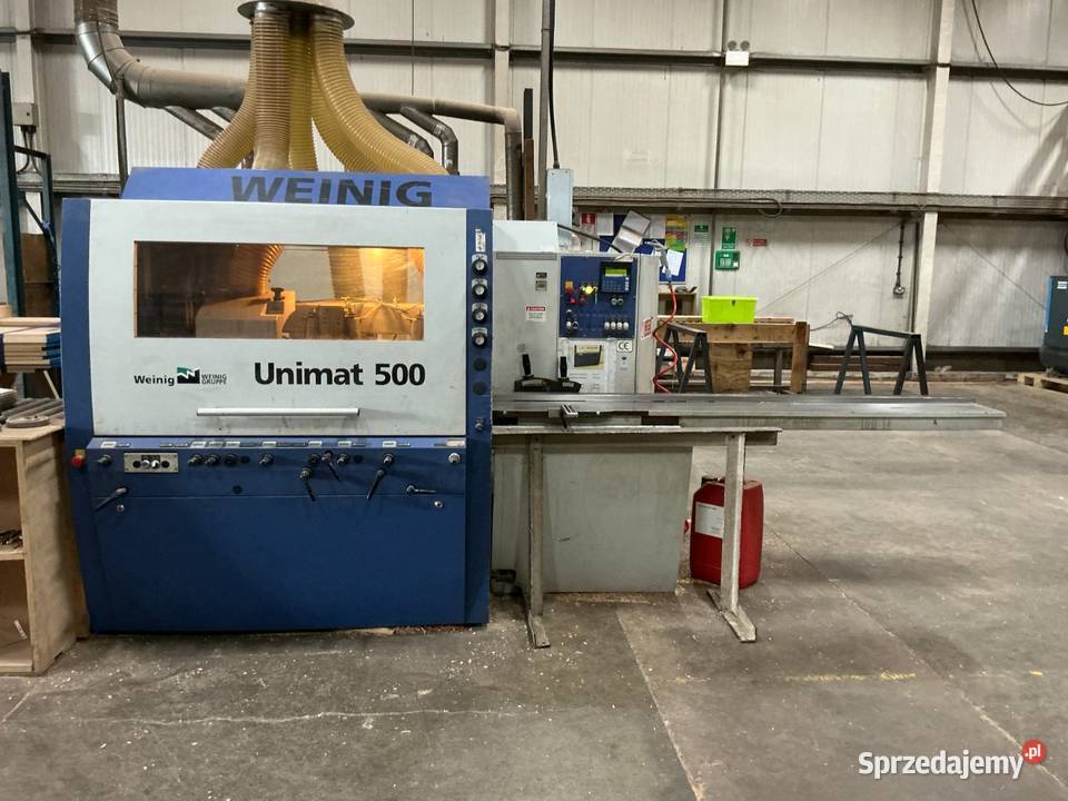 Strugarka czterostronna Weinig Unimat 500 Juszczyn