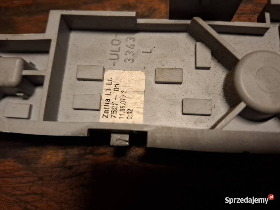 Wkład lampy lewy tył Zafira B przedlift 752201 lewe Przyborów sprzedam
