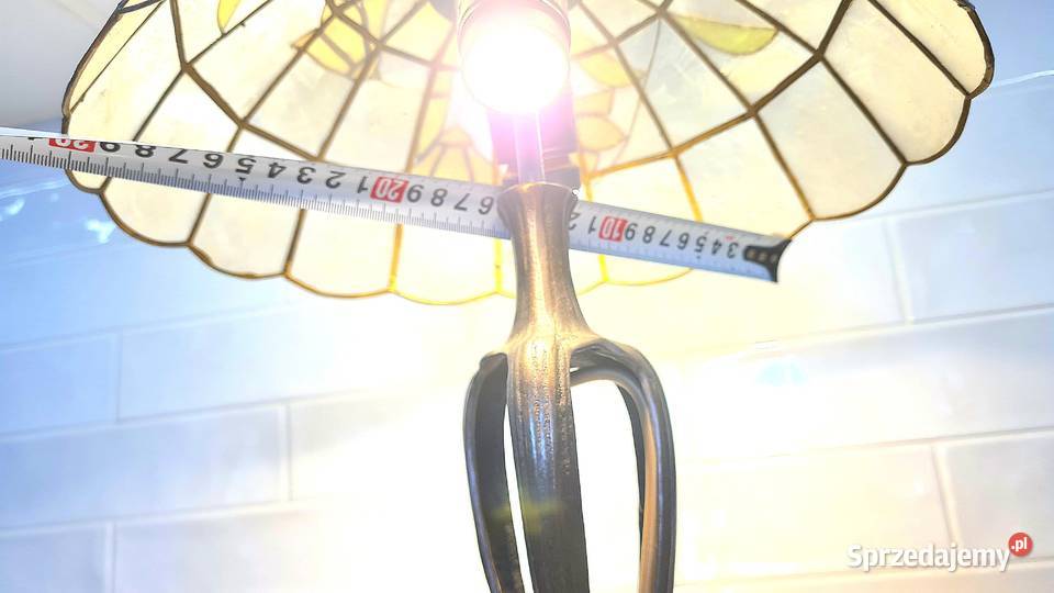 Lampa stojąca witrażowa pomorskie Gdynia