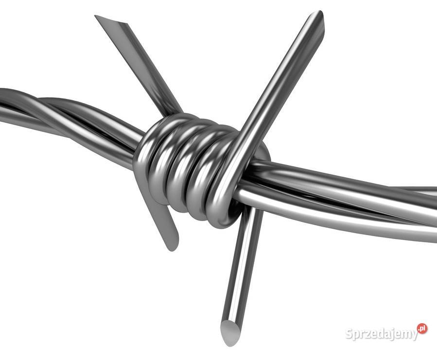 Drut kolczasty 17 mm rolka 250 m dwużyłowy zachodniopomorskie Szczecin