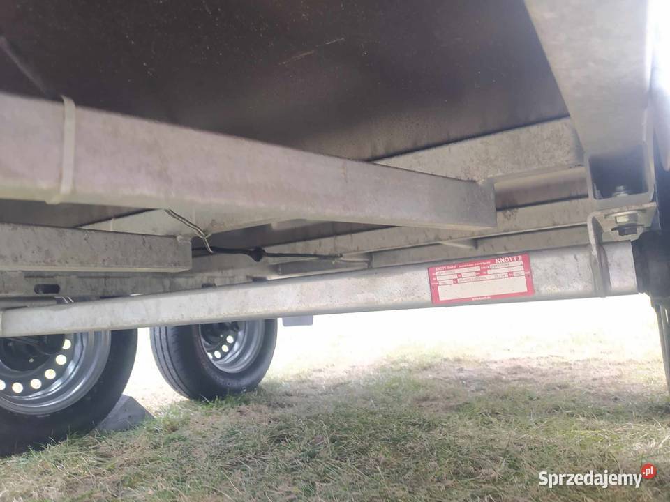 Przyczepa lekka dwuosiowa Fracht wym Lublin