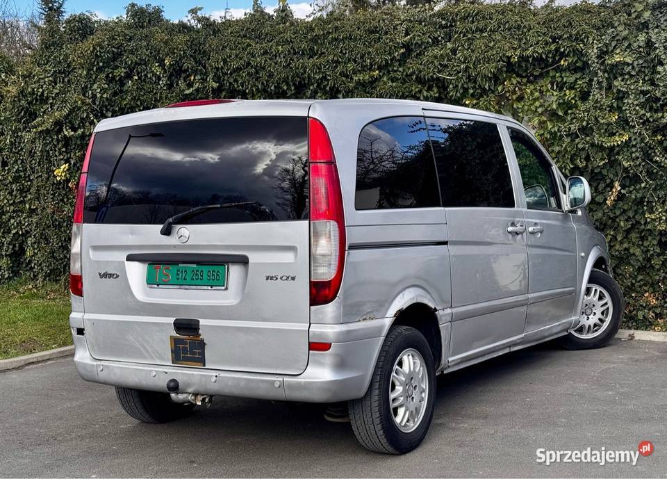 Mercedes Vito 22 CDI Manual 2007 Pasażerski kupiony w Polsce dolnośląskie