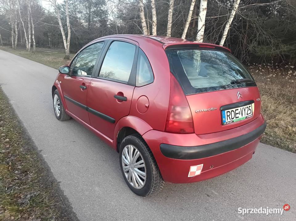 Citroen C3 14 HDIDługie OpłatyBez Korozji podkarpackie Sędziszów Małopolski