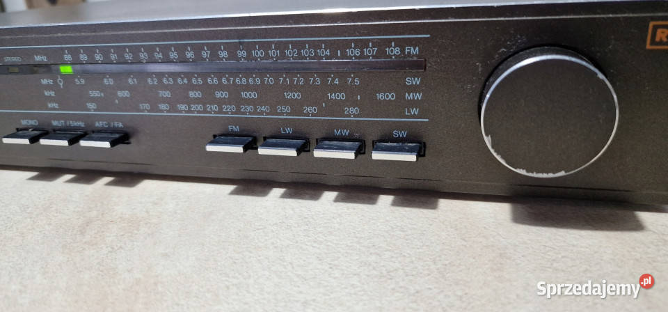 Tunerradio analogowy RFT ST3930 ST 3930 Radioodtwarzacze Międzychód
