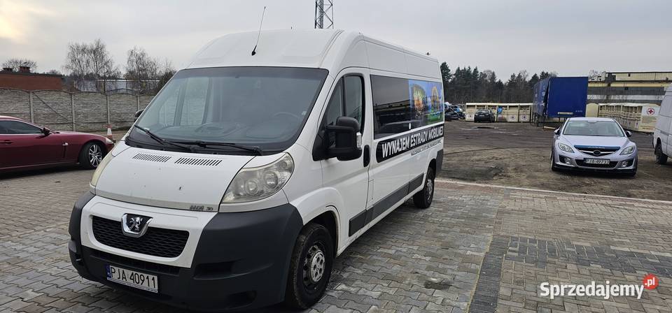 Peugeot Boxer 30 9 osobowy homologacja na ciężarowe Jarocin