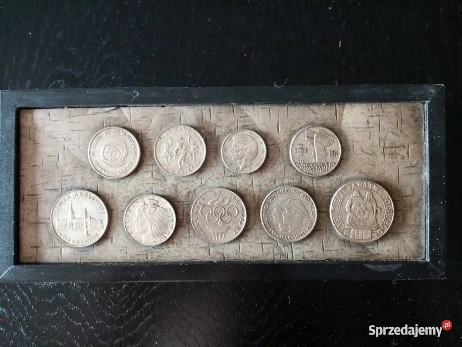 Pudełko szkatułka z monetami Warszawa