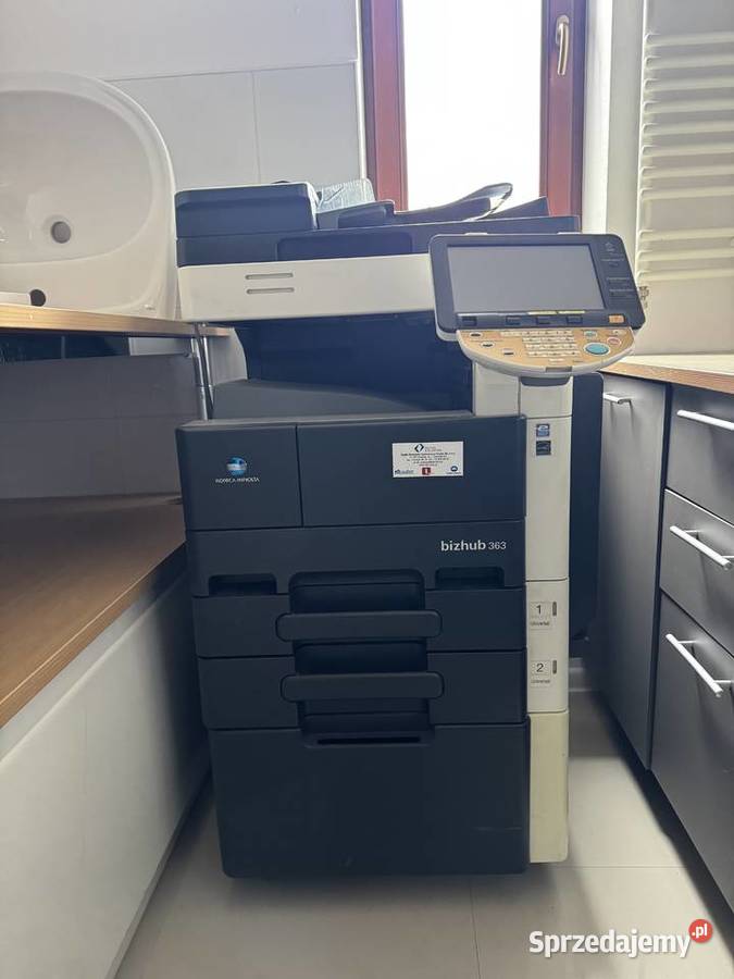 Syndyk sprzeda drukarkę Konica Minolta bizhub Pozostałe