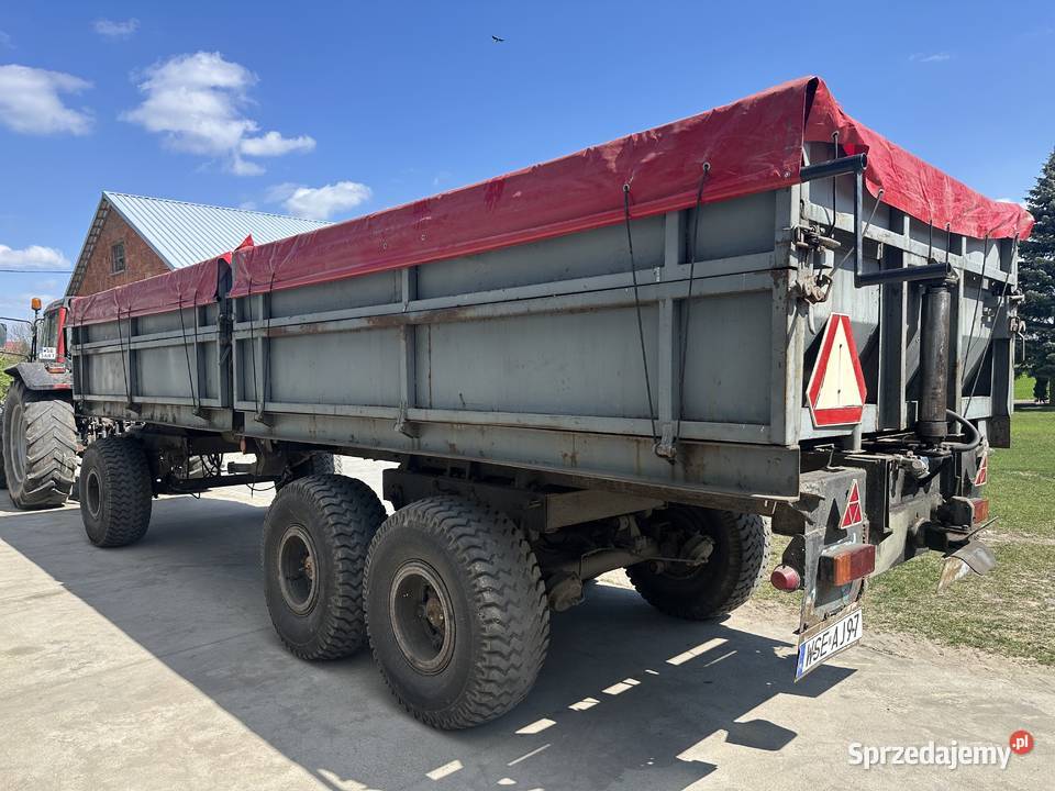 Przyczepa Kirowiec PTS 12 14 ton Przyczepy rolnicze mazowieckie Gutowo-Górki