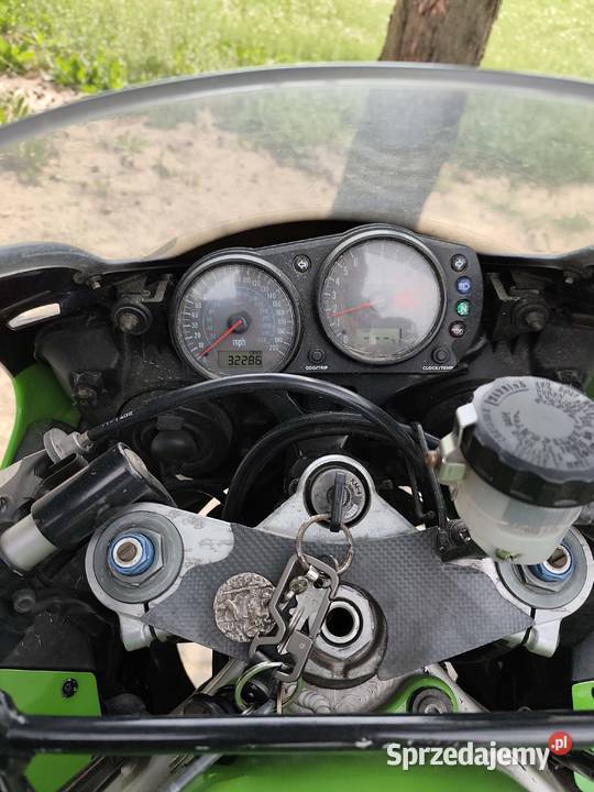 Motocykl Kawasaki Ninja ZX9R 2000 Kawasaki Pogorzelec